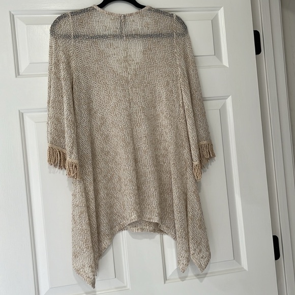 Yahada Asymmetrical Flowy Sweater - Picture 8 of 8